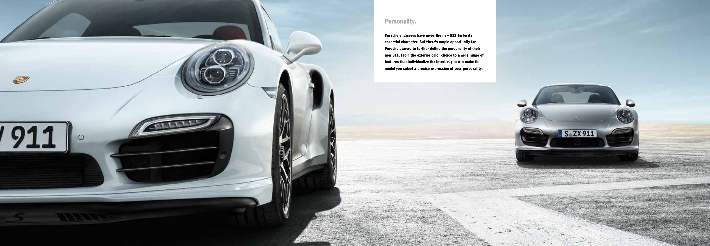 2014 Porsche 911 Turbo Brochure Page 53